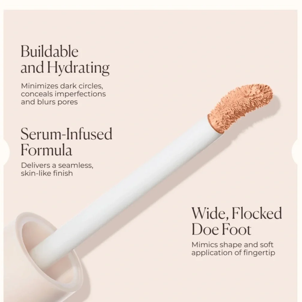Real Flawless Weightless Perfecting Serum Concealer Buildable coverage